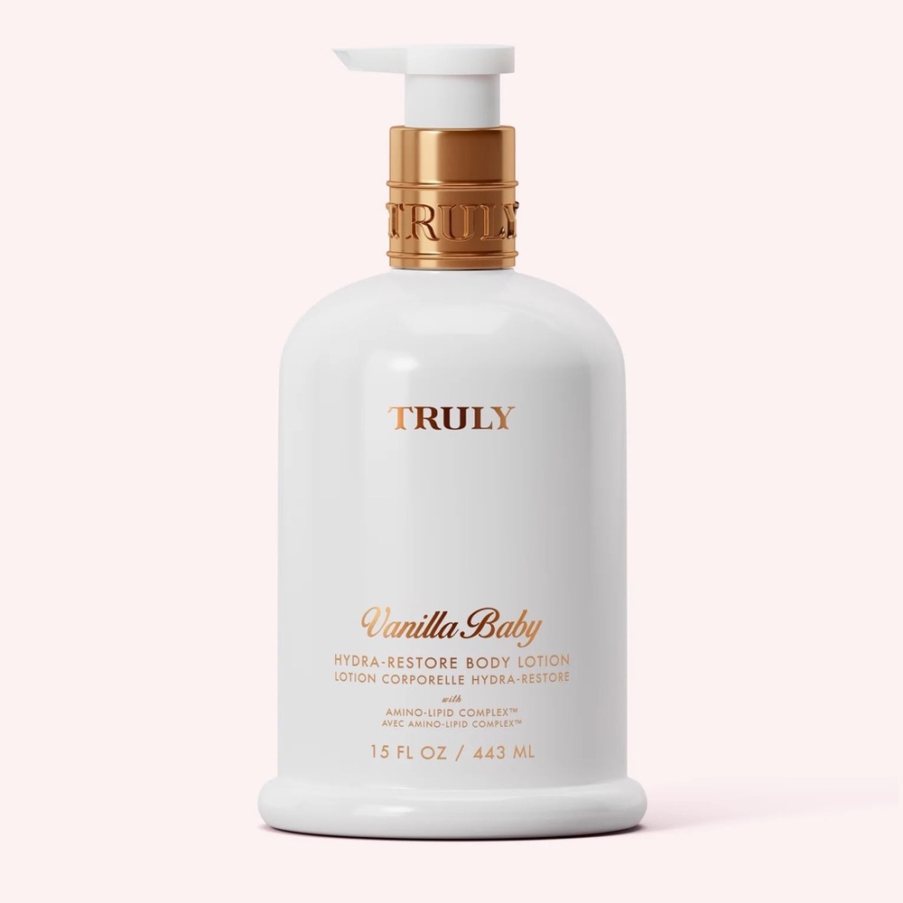 TRULY Vanilla Baby Hydra-Restore All-Day Moisture Body Lotion 15fl oz